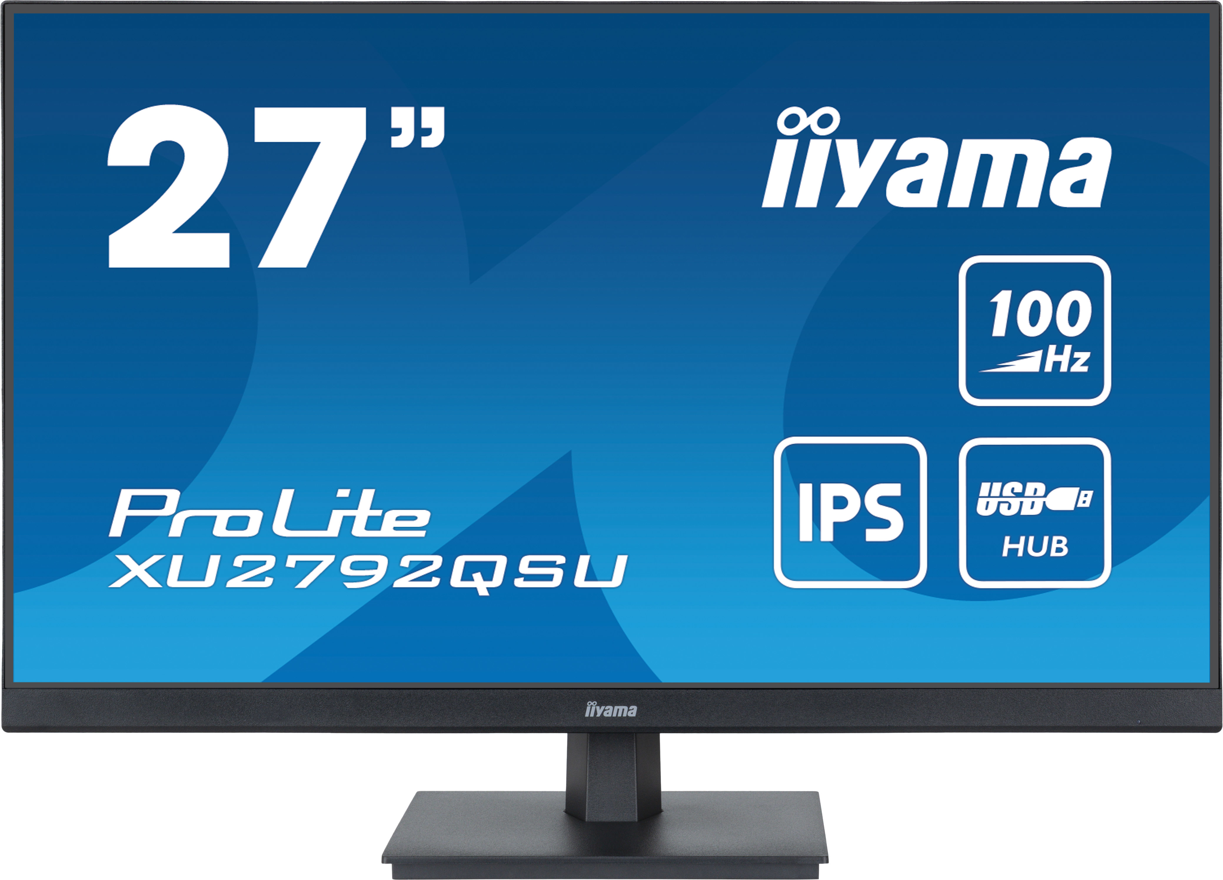 iiyama ProLite écran plat de PC 68,6 cm (27") 2560 x 1440 pixels Dual WQHD LED Noir