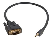C2G Velocity DB9 Male to 3.5mm Male Adapter Cable