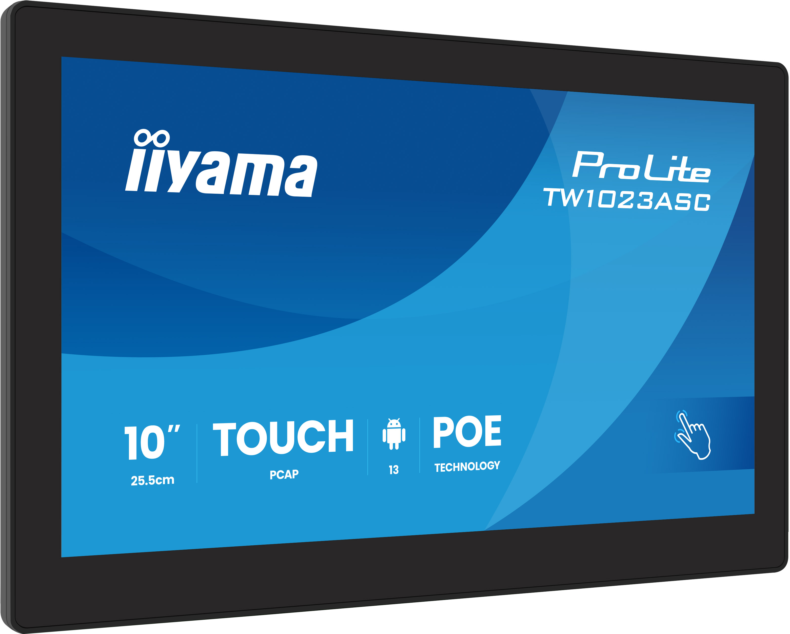iiyama TW1023ASC-B3P écran plat de PC 25,6 cm (10.1") Écran tactile