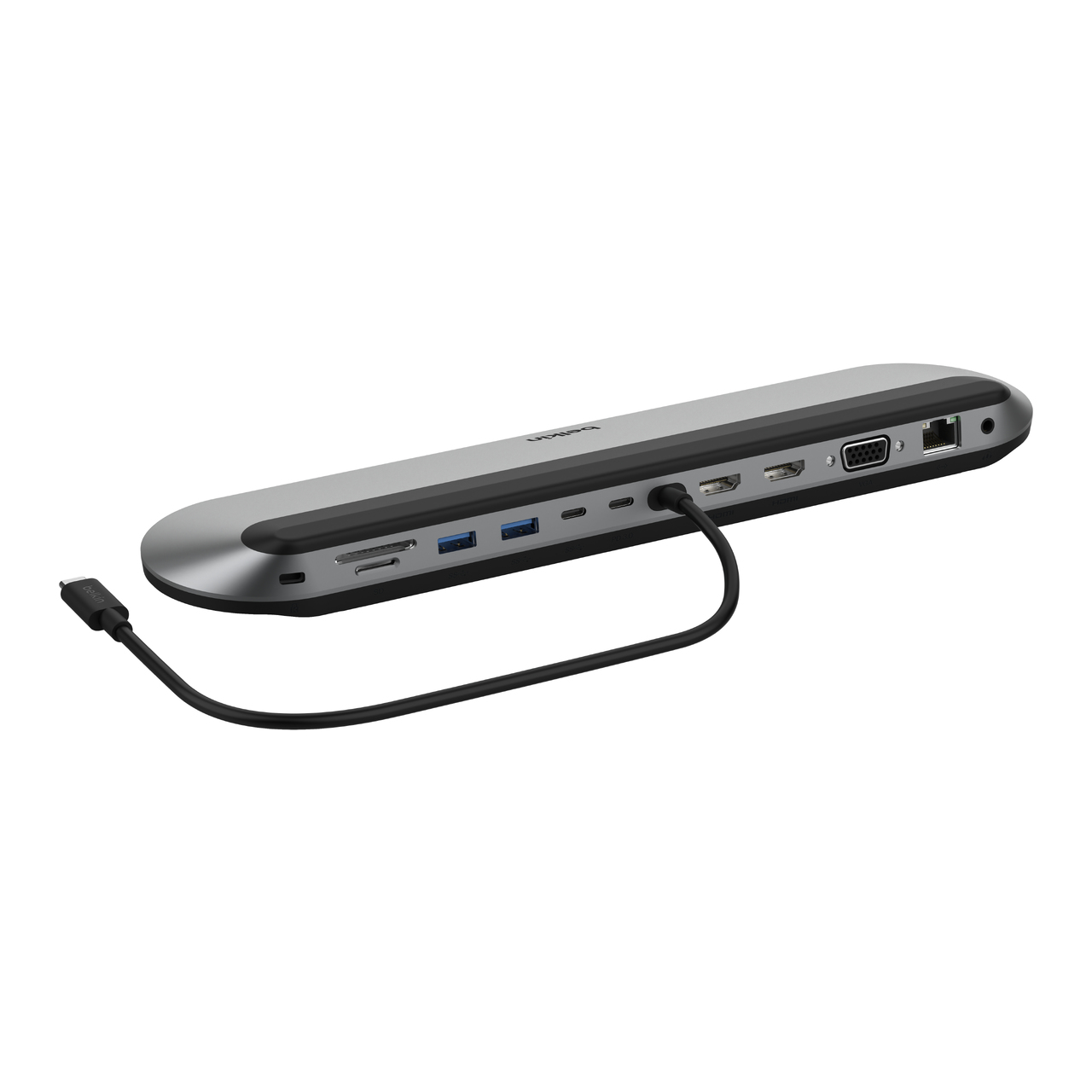 Belkin INC014BTSGY station d'accueil Avec fil USB 3.2 Gen 2 (3.1 Gen 2) Type-C Noir, Gris Belkin INC014BTSGY station d'accueil Avec fil USB 3.2 Gen 2 (3.1 Gen 2) Type-C Noir, Gris