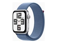 Apple Watch SE OLED 44 mm Numérique 368 x 448 pixels Écran tactile Argent Wifi GPS (satellite) Apple Watch SE OLED 44 mm Numérique 368 x 448 pixels Écran tactile Argent Wifi GPS (satellite)