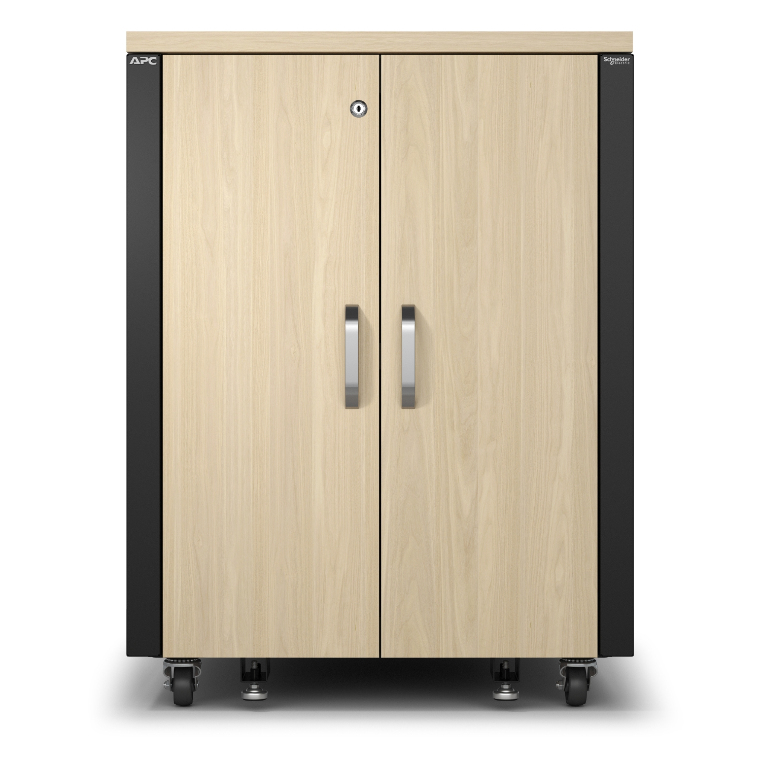 APC AR4017IA étagère 17U Rack autonome Couleur érable, Noir APC AR4017IA étagère 17U Rack autonome Couleur érable, Noir