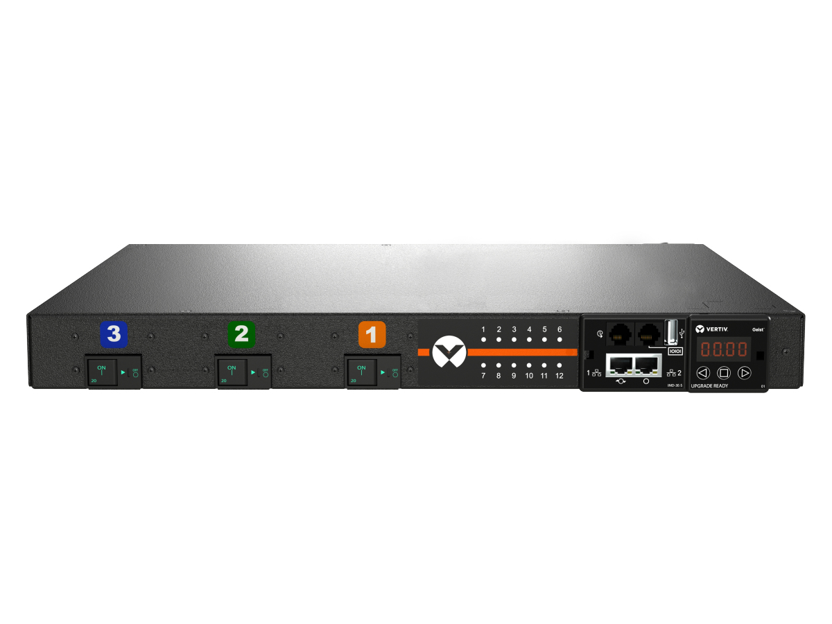 Vertiv Geist DUU3E1R6-12CF17-1S02A0H00-S unité de distribution d'énergie 12 sortie(s) CA 0U Noir Vertiv Geist DUU3E1R6-12CF17-1S02A0H00-S unité de distribution d'énergie 12 sortie(s) CA 0U Noir