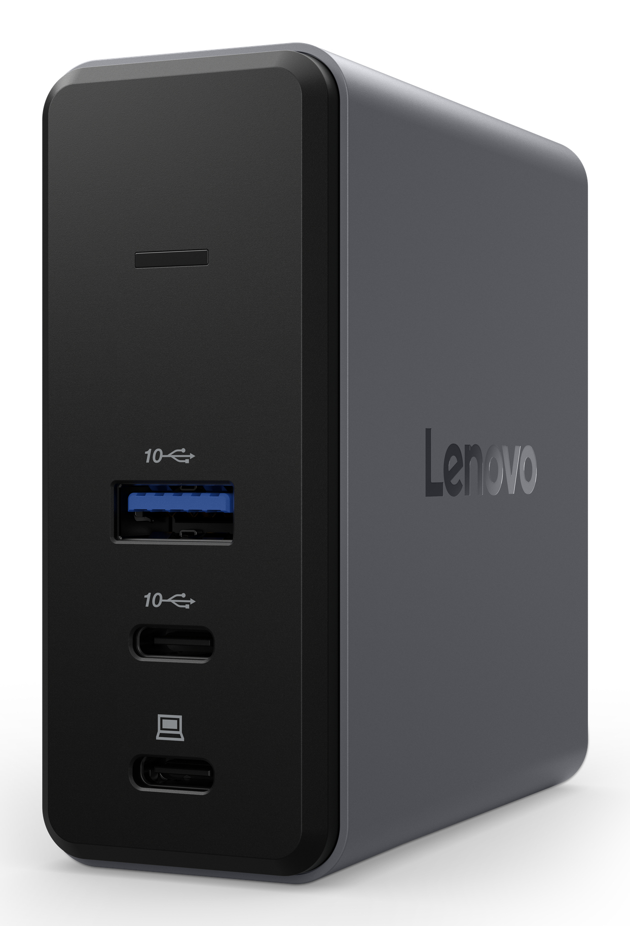 Lenovo X9 Charging GaN Dock Avec fil USB 3.2 Gen 2 (3.1 Gen 2) Type-C Gris Lenovo X9 Charging GaN Dock Avec fil USB 3.2 Gen 2 (3.1 Gen 2) Type-C Gris
