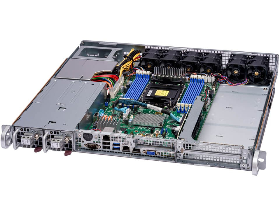 Supermicro SYS-111E-FDWTR serveur barebone Intel C741 LGA 4677 (Socket E) Rack (1 U) Argent Supermicro SYS-111E-FDWTR serveur barebone Intel C741 LGA 4677 (Socket E) Rack (1 U) Argent