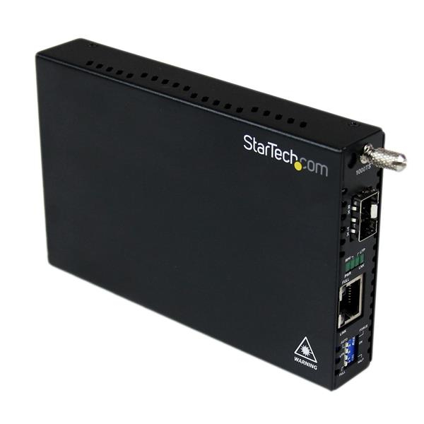 StarTech.com Convertisseur RJ45 Gigabit Ethernet sur Fibre Optique avec SFP Ouvert StarTech.com Convertisseur RJ45 Gigabit Ethernet sur Fibre Optique avec SFP Ouvert