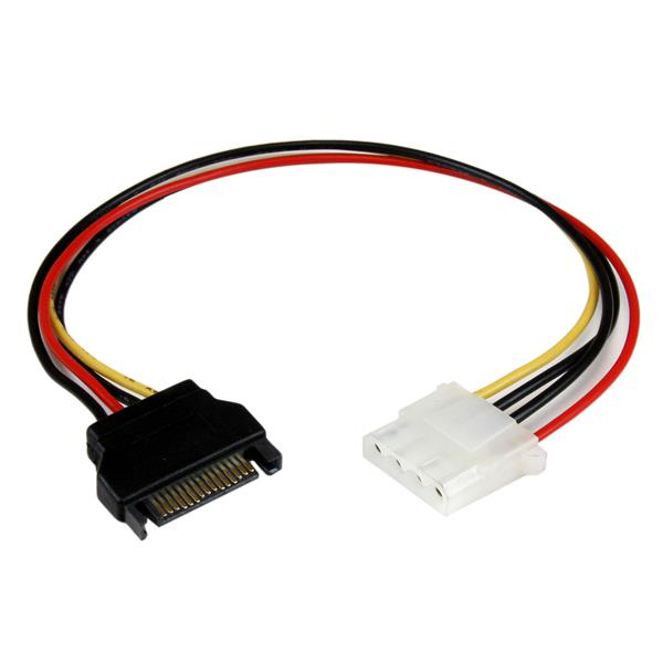 StarTech.com Câble adaptateur d'alimentation interne SATA vers LP4 (4 broches) 30 cm