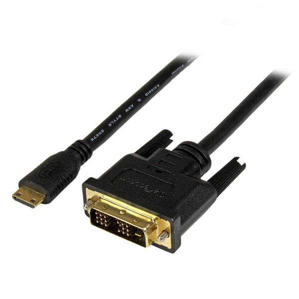 StarTech.com Câble Adaptateur Mini HDMI vers DVI-D Mâle / Mâle - 2 m