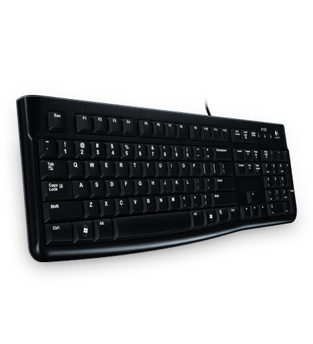 Logitech Logitech Keyboard K120 for Business clavier USB Ukrainien Noir 