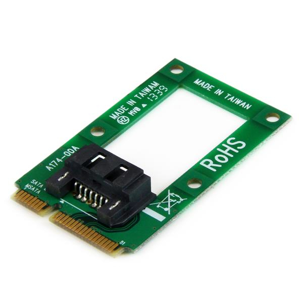 StarTech.com Adaptateur mSATA vers DD / SSD SATA 2,5" ou 3,5" StarTech.com Adaptateur mSATA vers DD / SSD SATA 2,5" ou 3,5"