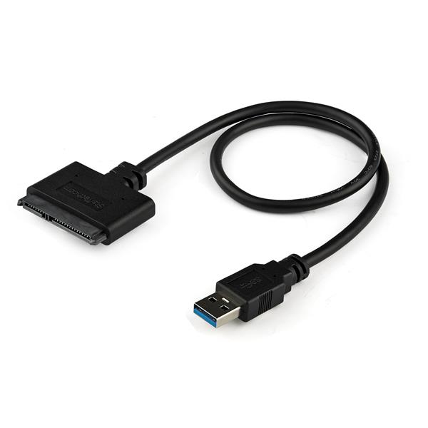 StarTech.com Adaptateur USB 3.0 vers SATA III pour DD / SSD SATA 2,5" avec UASP StarTech.com Adaptateur USB 3.0 vers SATA III pour DD / SSD SATA 2,5" avec UASP