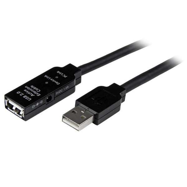 StarTech.com Câble Répéteur USB 25 m - Rallonge / Extension USB Actif - M/F