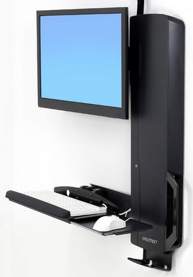 Ergotron Sit-Stand Vertical Lift, High Traffic Area Ergotron Sit-Stand Vertical Lift, High Traffic Area