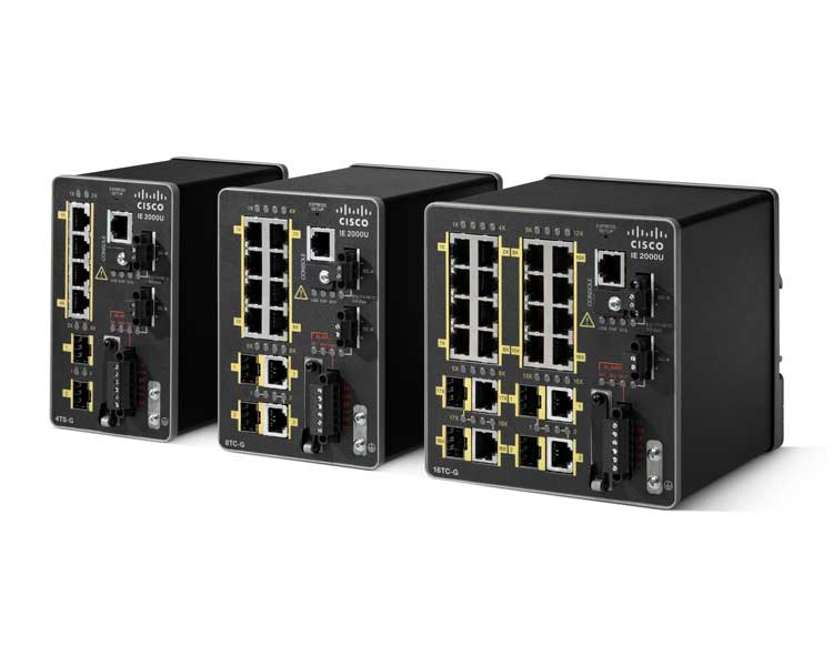 IE 2000U 8x10/100 2 T/SFP GEports W/1588 IE 2000U 8x10/100 2 T/SFP GEports W/1588