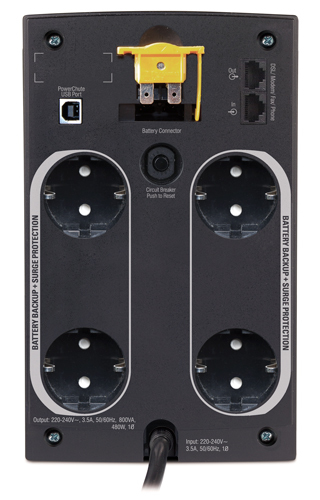 APC BACK-UPS 800VA 230V APC BACK-UPS 800VA 230V