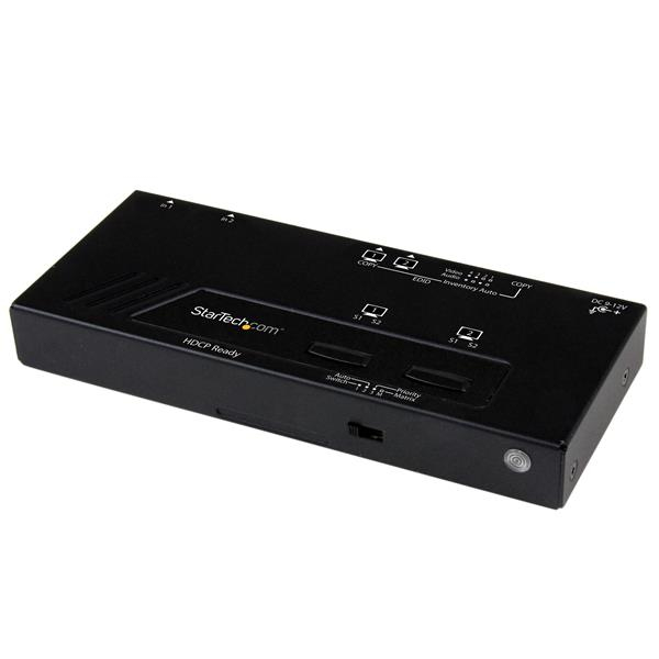 StarTech.com Switch Matrice HDMI 2x2 avec Commutation Automatique et Prioritaire - 1080p StarTech.com Switch Matrice HDMI 2x2 avec Commutation Automatique et Prioritaire - 1080p