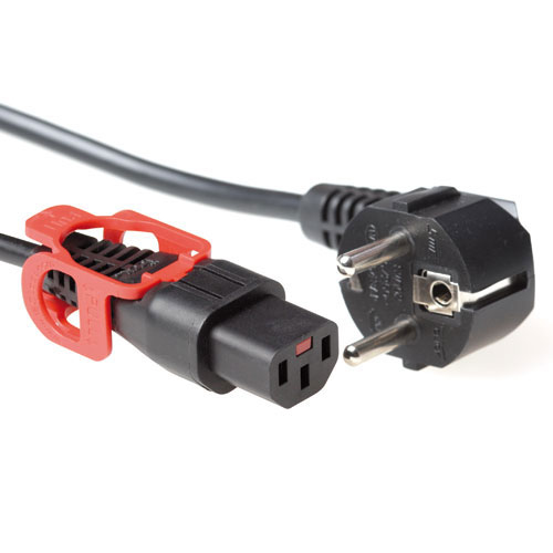 ACT AK5151 câble électrique Noir 2 m CEE7/7 Coupleur C13 ACT AK5151 câble électrique Noir 2 m CEE7/7 Coupleur C13