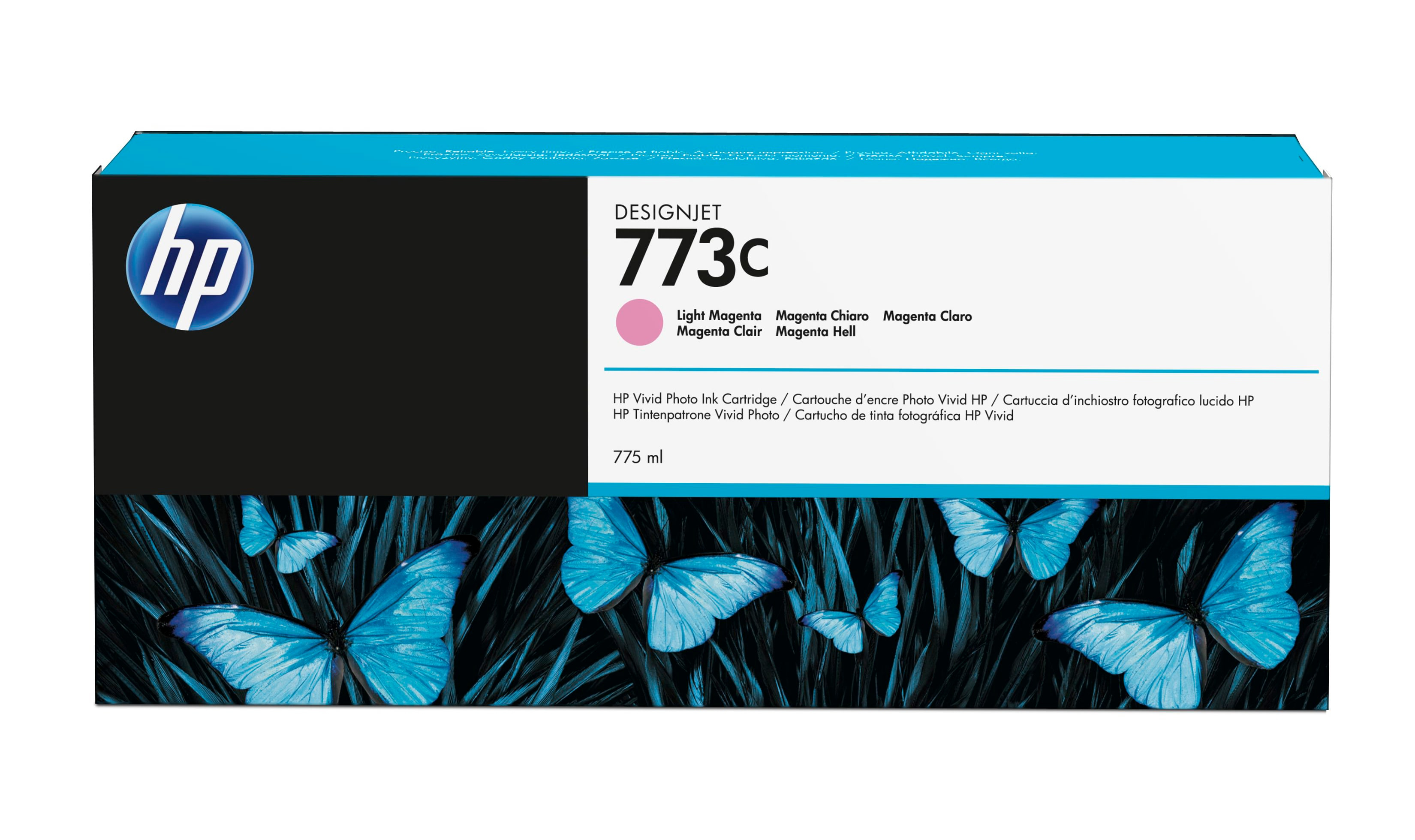 773C 775-ml Light Magenta DesignJet Ink Cartridge cartouche d'encre 1 pièce(s) Original Magenta clair 773C 775-ml Light Magenta DesignJet Ink Cartridge cartouche d'encre 1 pièce(s) Original Magenta clair