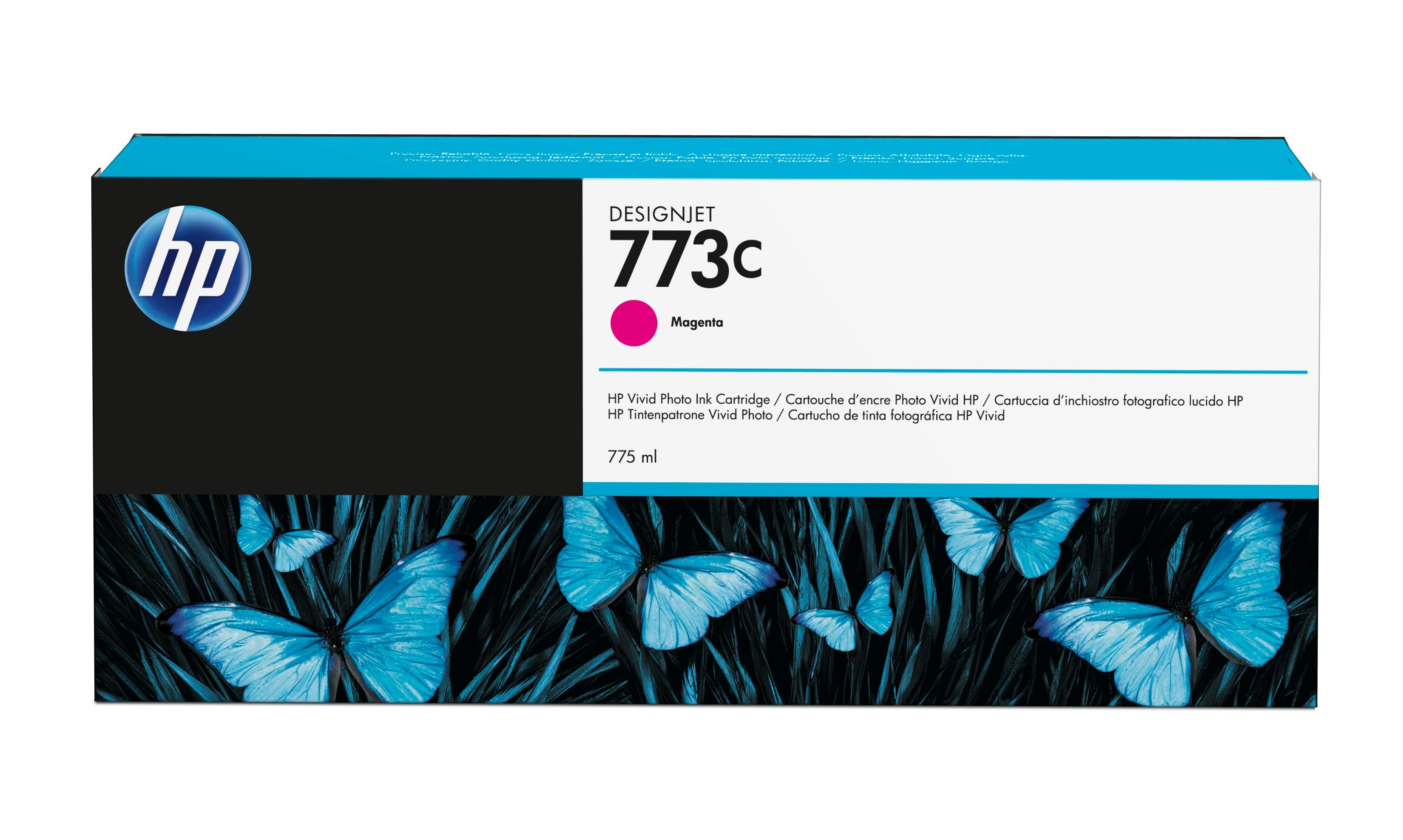 773C 775-ml Magenta DesignJet Ink Cartridge cartouche d'encre 1 pièce(s) Original 773C 775-ml Magenta DesignJet Ink Cartridge cartouche d'encre 1 pièce(s) Original