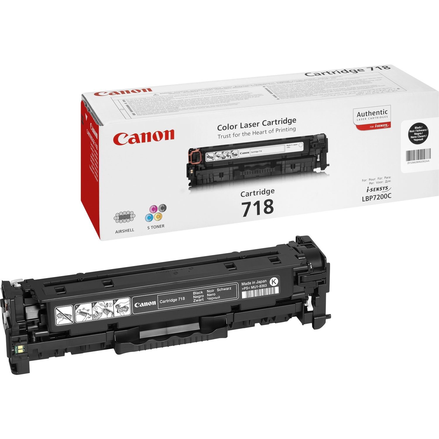 Canon 718 Black Canon 718 Black