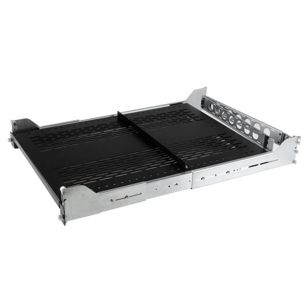 StarTech.com Étagère coulissante ventilée 2U pour rack de serveur avec bras de gestion de câbles StarTech.com Étagère coulissante ventilée 2U pour rack de serveur avec bras de gestion de câbles
