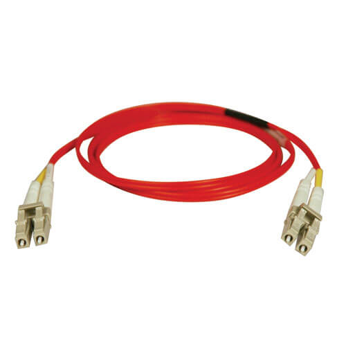 Tripp Lite N320-01M-RD câble de fibre optique 1 m 2x LC OFNR Gris, Rouge Tripp Lite N320-01M-RD câble de fibre optique 1 m 2x LC OFNR Gris, Rouge