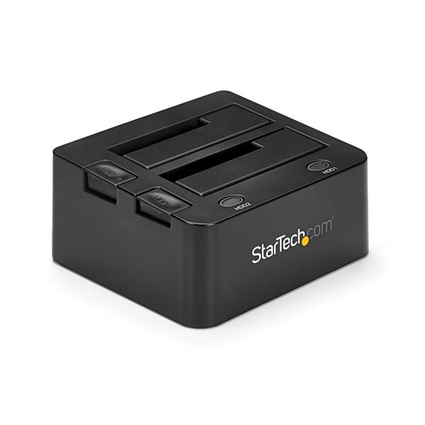StarTech.com Station d'accueil USB 3.0 pour 2 disques durs SATA III de 2,5 ou 3,5 StarTech.com Station d'accueil USB 3.0 pour 2 disques durs SATA III de 2,5 ou 3,5