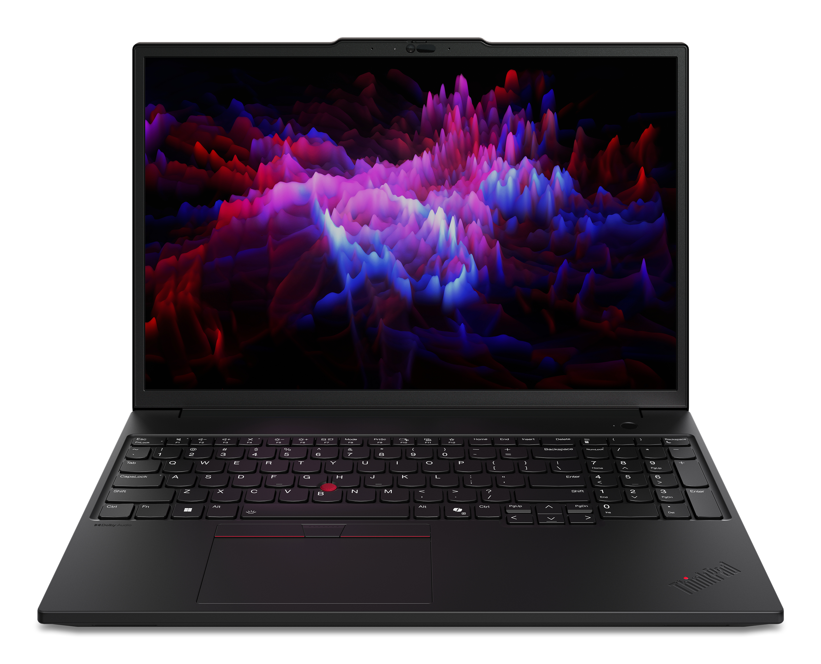 Lenovo ThinkPad P16s Gen 3 (Intel) Intel Core Ultra 9 185H Station de travail mobile 40,6 cm (16") WQUXGA 64 Go DDR5-SDRAM 1 To SSD Wi-Fi 6E (802.11ax) Windows 11 Pro Anglais Noir