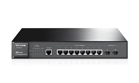 TP-Link TL-SG3210 Géré L2 Gigabit Ethernet (10/100/1000) Connexion Ethernet, supportant l'alimentation via ce port (PoE) Noir TP-Link TL-SG3210 Géré L2 Gigabit Ethernet (10/100/1000) Connexion Ethernet, supportant l'alimentation via ce port (PoE) Noir