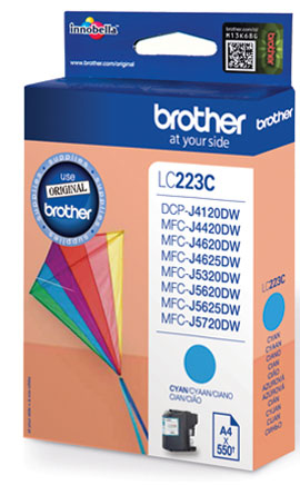 LC-223CBP Cyaan Ink (550 pages) LC-223CBP Cyaan Ink (550 pages)
