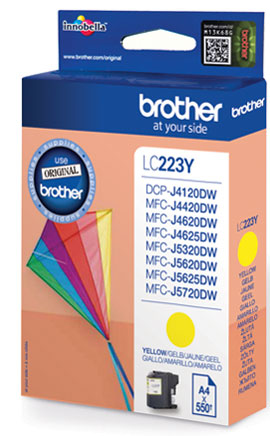 LC-223YBP Yellow Ink (550 pages) LC-223YBP Yellow Ink (550 pages)