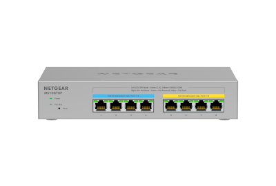 NETGEAR MS108TUP Non-géré L2 2.5G Ethernet (100/1000/2500) Connexion Ethernet, supportant l'alimentation via ce port (PoE) Gris NETGEAR MS108TUP Non-géré L2 2.5G Ethernet (100/1000/2500) Connexion Ethernet, supportant l'alimentation via ce port (PoE) Gris