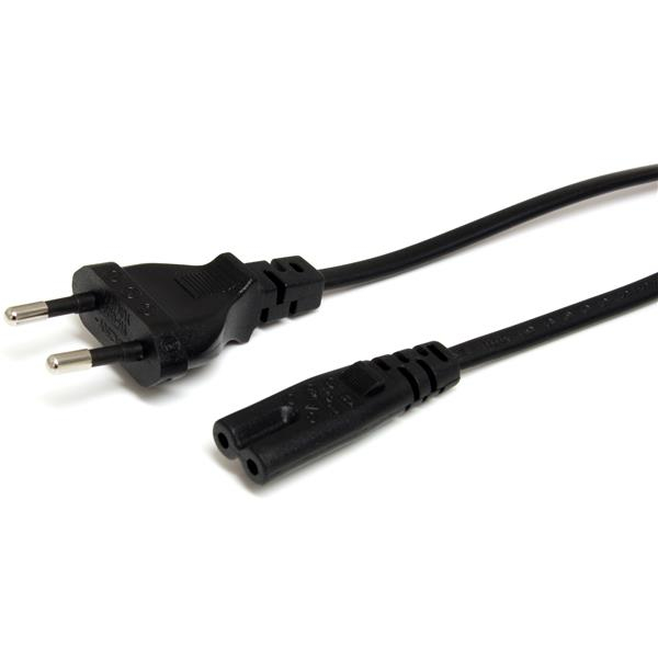 StarTech.com Cordon d'alimentation bipolaire standard EU vers IEC 320 C7 1m pour PC portable StarTech.com Cordon d'alimentation bipolaire standard EU vers IEC 320 C7 1m pour PC portable