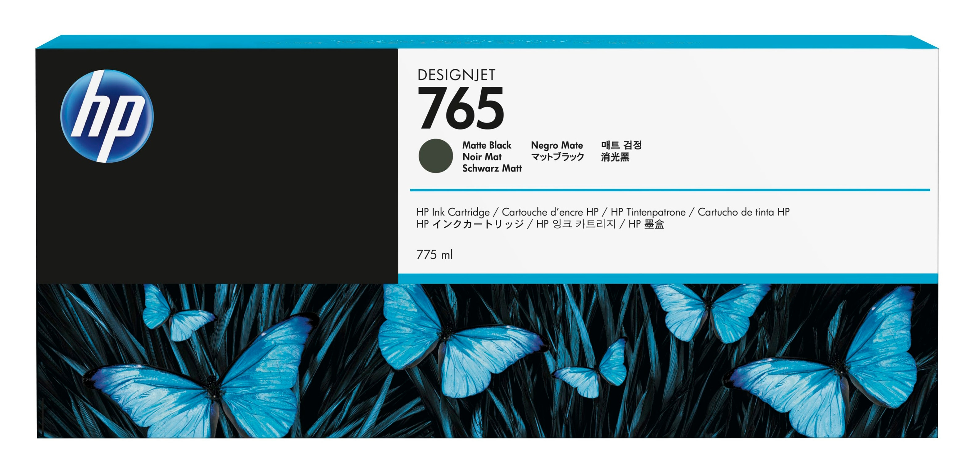 765 775-ml Matte Black DesignJet Ink Cartridge cartouche d'encre 1 pièce(s) Original Noir mat 765 775-ml Matte Black DesignJet Ink Cartridge cartouche d'encre 1 pièce(s) Original Noir mat