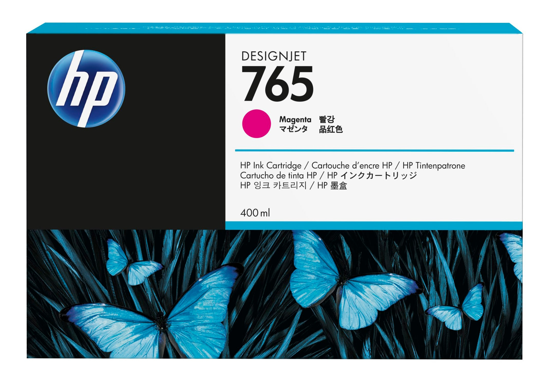 765 400-ml Magenta DesignJet Ink Cartridge cartouche d'encre 1 pièce(s) Original 765 400-ml Magenta DesignJet Ink Cartridge cartouche d'encre 1 pièce(s) Original