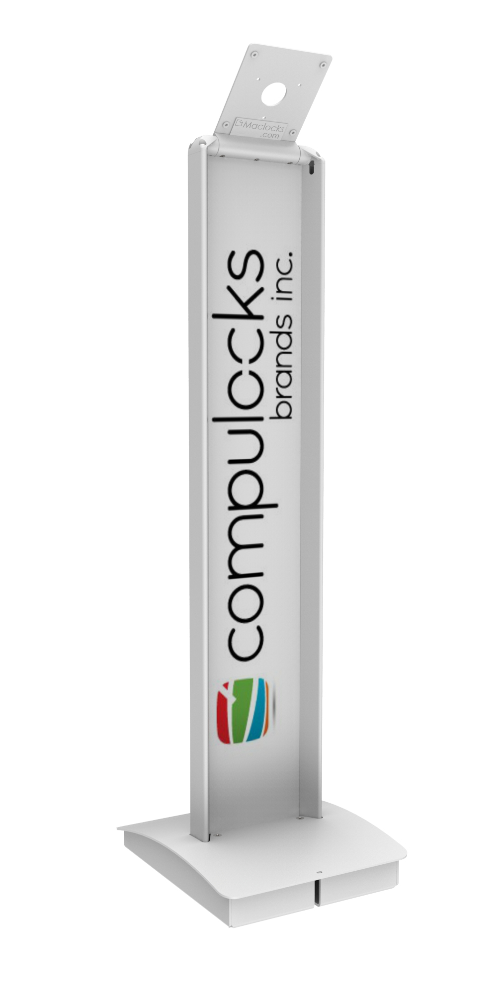 Compulocks BrandMe VESA Floor Stand White Compulocks BrandMe VESA Floor Stand White