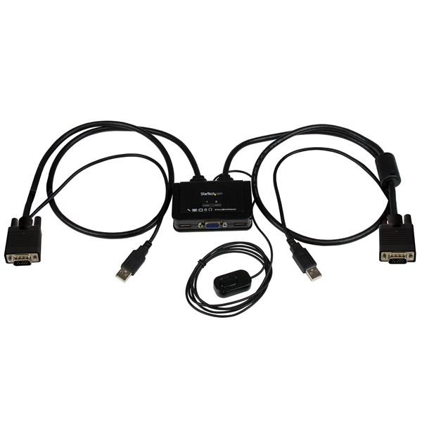 StarTech.com Switch KVM USB VGA à 2 ports StarTech.com Switch KVM USB VGA à 2 ports