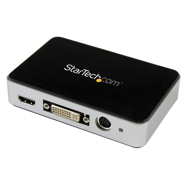 StarTech.com Boîtier d'acquisition vidéo HD USB 3.0 - Enregistreur vidéo HDMI / DVI / VGA / Composant - 1080p - 60fps StarTech.com Boîtier d'acquisition vidéo HD USB 3.0 - Enregistreur vidéo HDMI / DVI / VGA / Composant - 1080p - 60fps