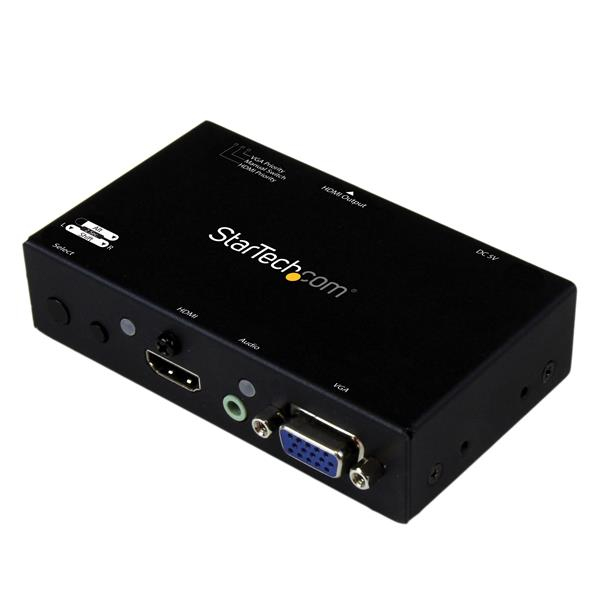 StarTech.com Switch 2x1 HDMI et VGA vers HDMI avec convertisseur VGA vers HDMI et commutation prioritaire - 1080p StarTech.com Switch 2x1 HDMI et VGA vers HDMI avec convertisseur VGA vers HDMI et commutation prioritaire - 1080p