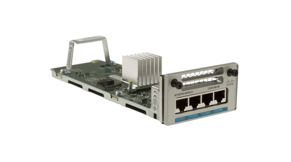 Cisco C9300-NM-4M= module de commutation réseau 10 Gigabit Ethernet Cisco C9300-NM-4M= module de commutation réseau 10 Gigabit Ethernet