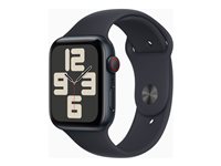 Apple Watch SE OLED 44 mm Numérique 368 x 448 pixels Écran tactile 4G Noir Wifi GPS (satellite) Apple Watch SE OLED 44 mm Numérique 368 x 448 pixels Écran tactile 4G Noir Wifi GPS (satellite)