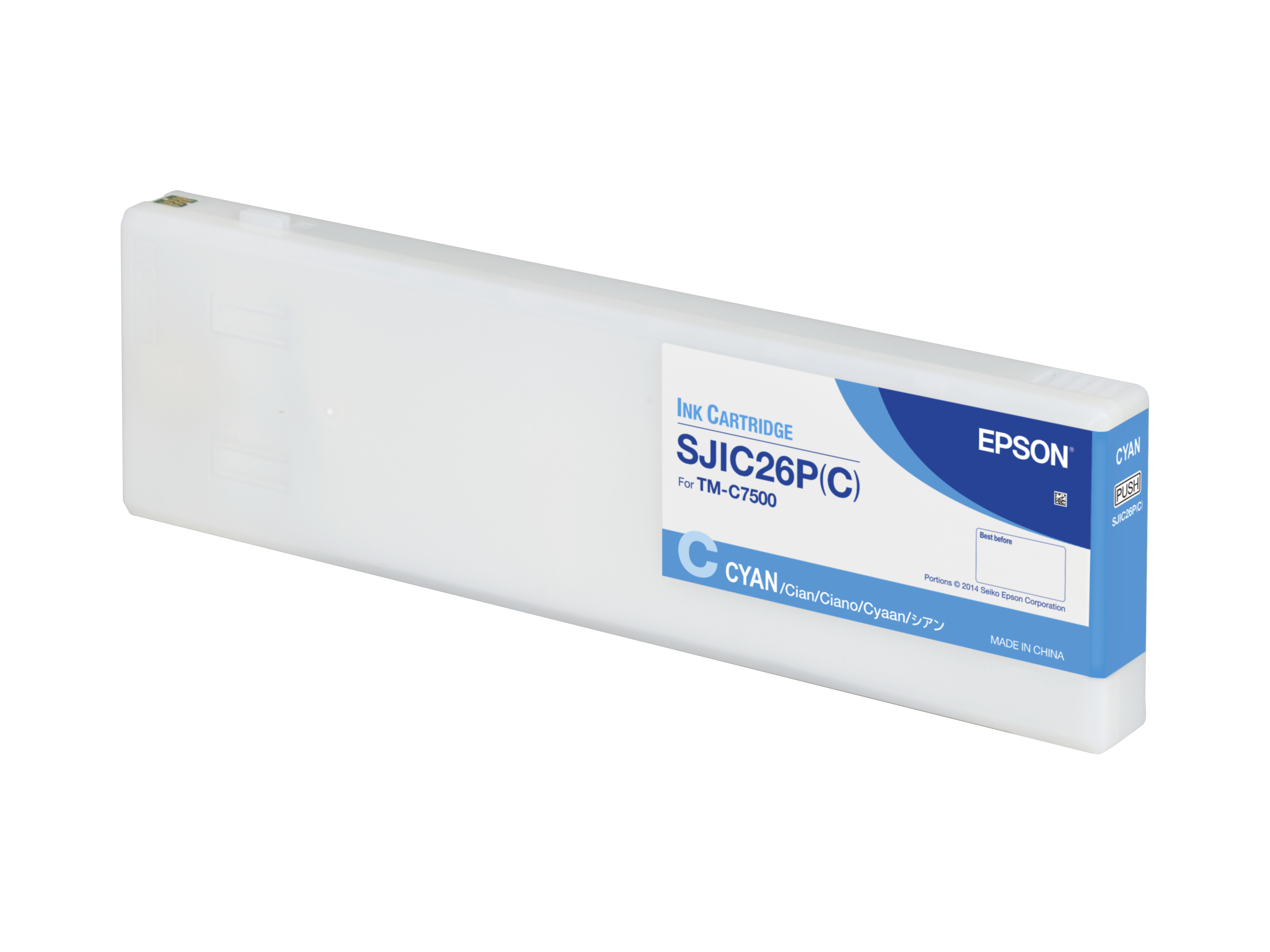 SJIC26P(C) Ink cartridge Cyan SJIC26P(C) Ink cartridge Cyan