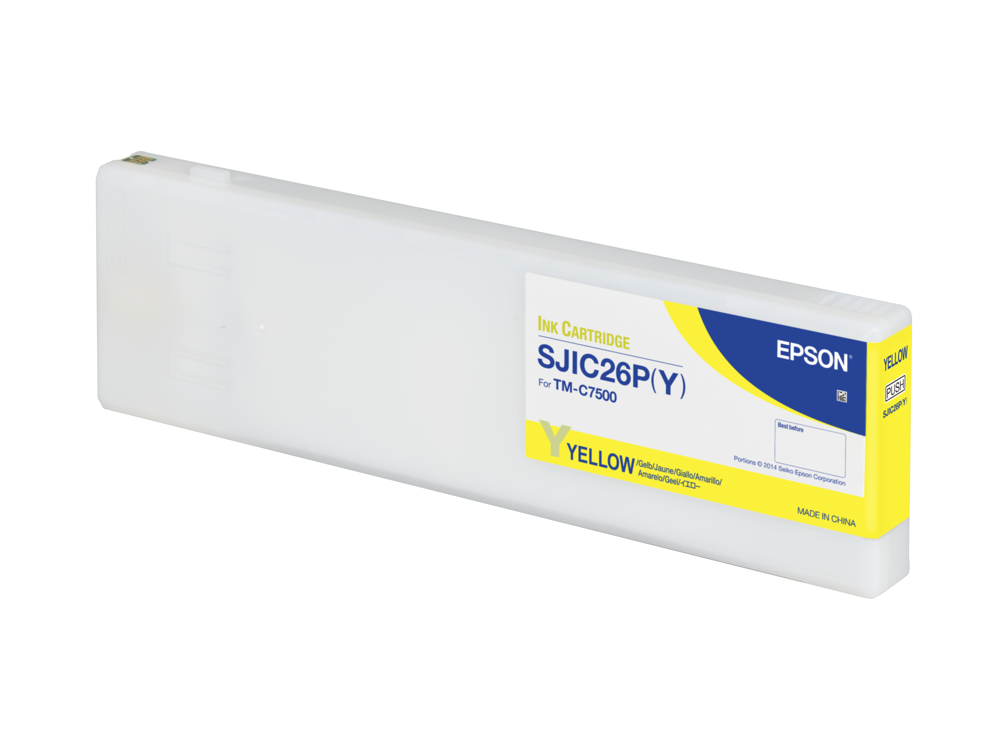 SJIC26P(Y) Ink cartridge Yllw SJIC26P(Y) Ink cartridge Yllw
