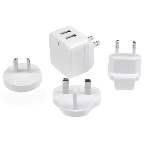 StarTech.com Chargeur mural USB à 2 ports StarTech.com Chargeur mural USB à 2 ports