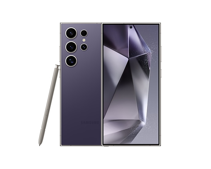 Samsung Galaxy S24 Ultra 17,3 cm (6.8") Double SIM 5G USB Type-C 12 Go 256 Go 5000 mAh Violet Samsung Galaxy S24 Ultra 17,3 cm (6.8") Double SIM 5G USB Type-C 12 Go 256 Go 5000 mAh Violet