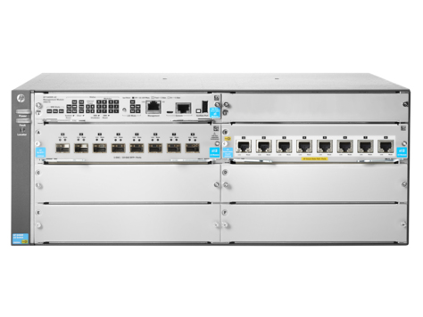 HPE Aruba 5406R 8-port 1/2.5/5/10GBASE-T PoE+ / 8-port SFP+ (No PSU) v3 zl2 HPE Aruba 5406R 8-port 1/2.5/5/10GBASE-T PoE+ / 8-port SFP+ (No PSU) v3 zl2