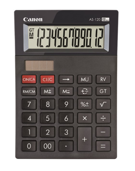 Canon 4722C003 calculatrice Bureau Calculatrice imprimante Noir Canon 4722C003 calculatrice Bureau Calculatrice imprimante Noir