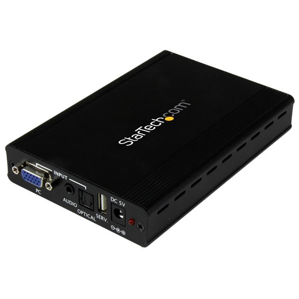 StarTech.com Convertisseur VGA vers HDMI avec scaler et audio - 1920x1200 / 1080p StarTech.com Convertisseur VGA vers HDMI avec scaler et audio - 1920x1200 / 1080p