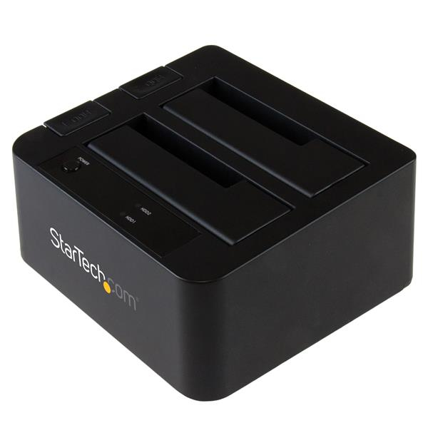 StarTech.com Station d'accueil USB 3.1 (10 Gb/s) pour 2 disques durs SATA de 2,5" / 3,5" StarTech.com Station d'accueil USB 3.1 (10 Gb/s) pour 2 disques durs SATA de 2,5" / 3,5"