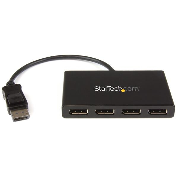 StarTech.com Splitter multi-écrans DisplayPort vers 4x DisplayPort - Hub MST à 4 ports StarTech.com Splitter multi-écrans DisplayPort vers 4x DisplayPort - Hub MST à 4 ports